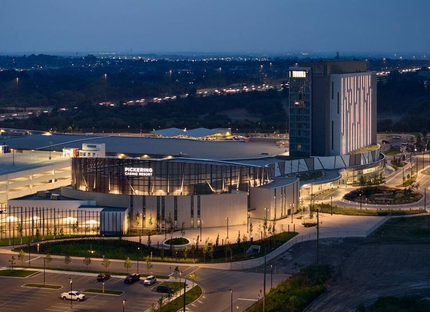 Pickering Casino Resort exterior and entertainment complex