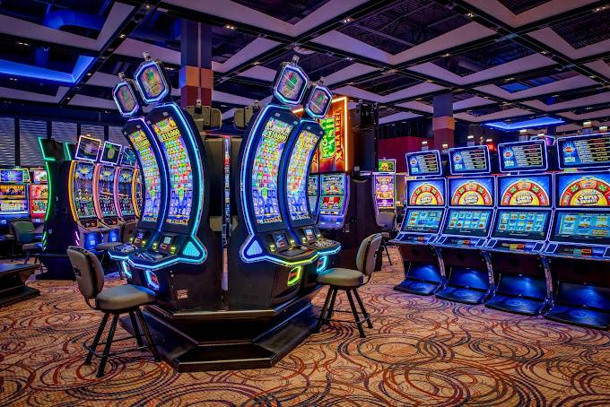 Electronic table games terminals at Pickering Casino Resort