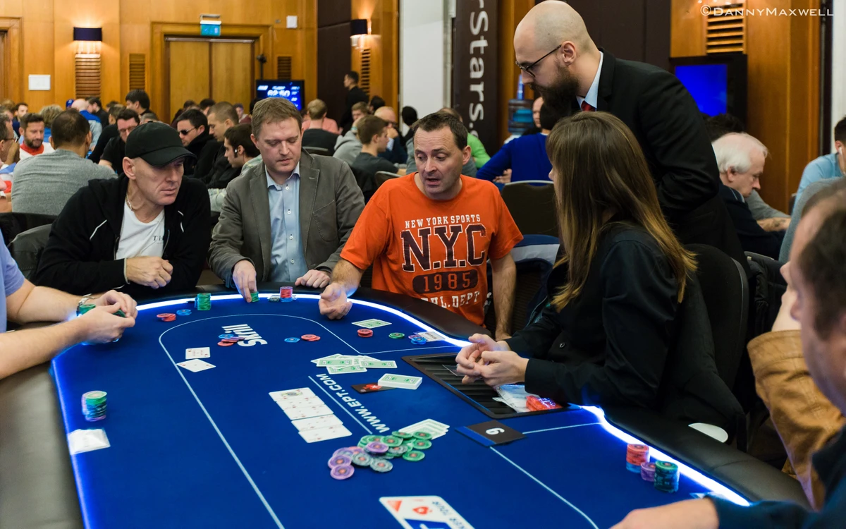 Poker room at Pickering Casino Resort